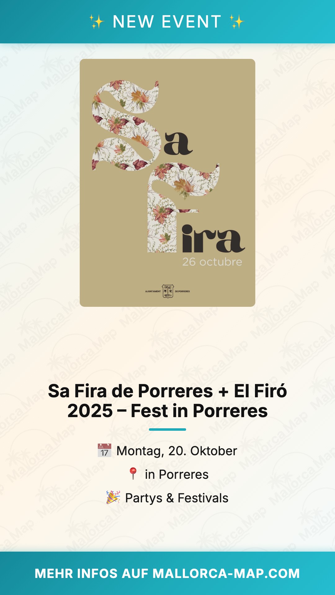 Sa Fira + El Firó 2025 – Fest Porreres Mallorca - Bild 1