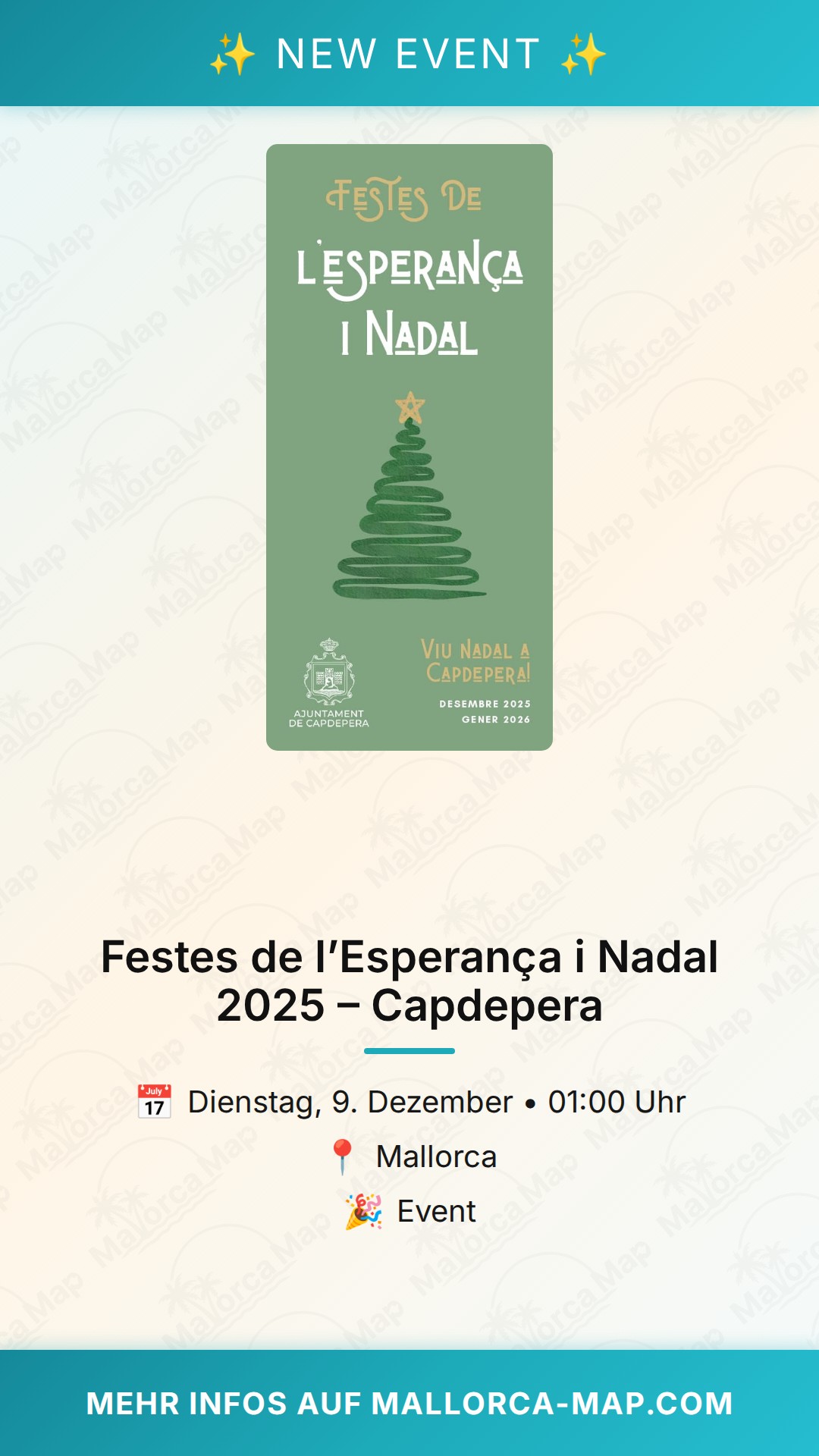 Festes de l’Esperança i Nadal 2025 – Capdepera