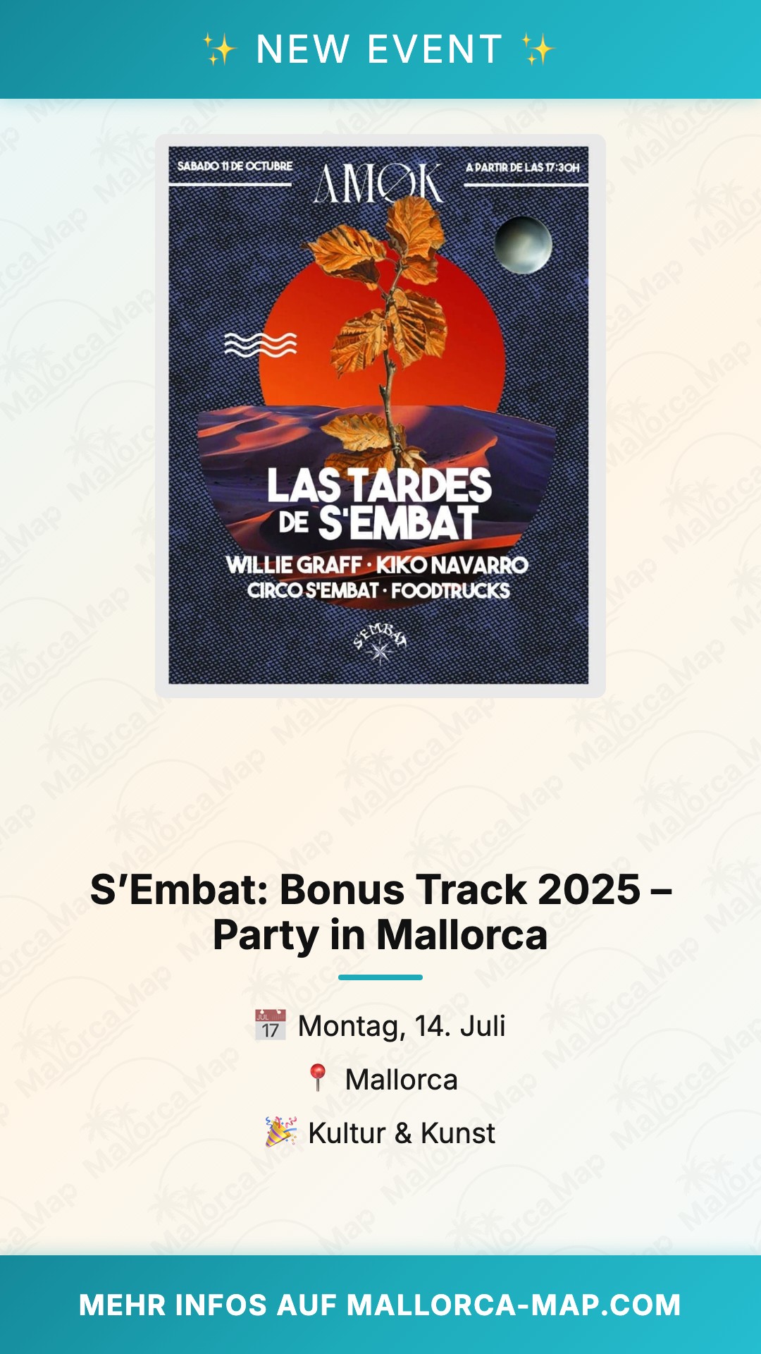 S’embat: Bonus Track 2025 – Party Amøk Mallorca - Bild 1