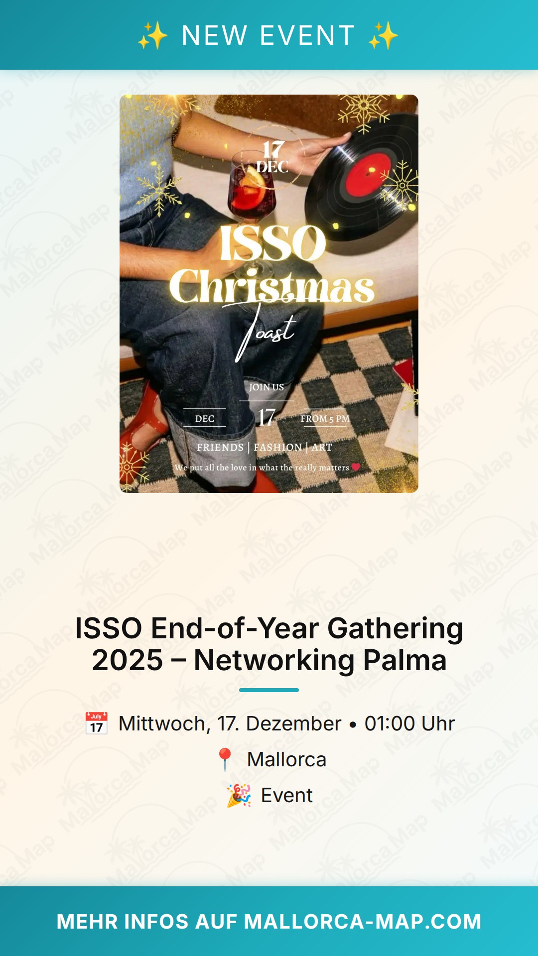 ISSO End-of-Year Gathering 2025 – Networking Palma